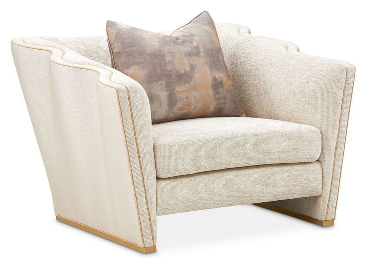 La Terrazza Light Champagne and Cappuccino Matching Chair