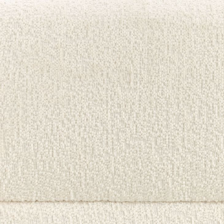 Terravista Creamy Pearl Upholstered 66" Bed Bench