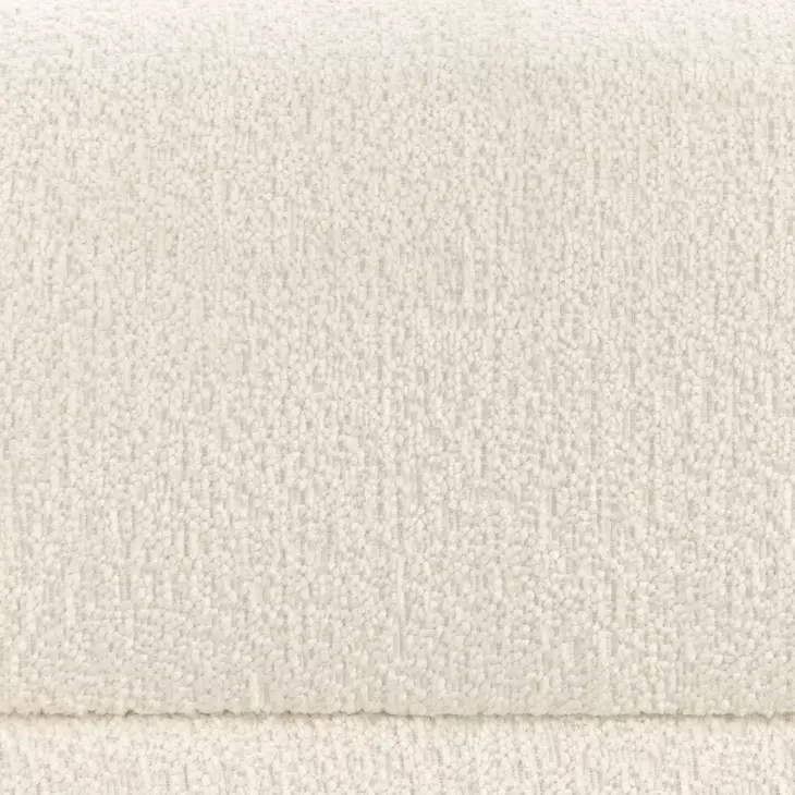 La Terrazza Creamy Pearl Upholstered 66" Bed Bench