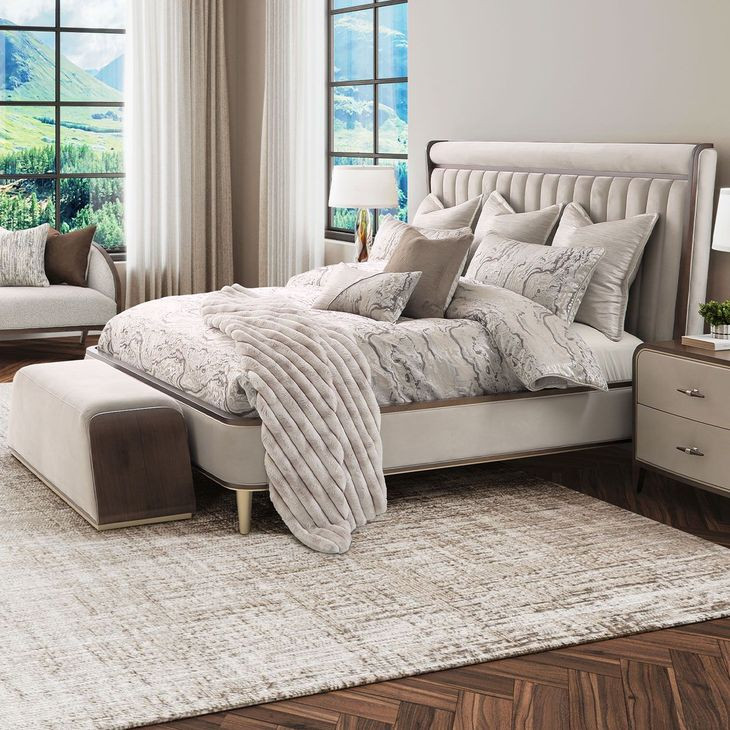 Houston Upholstered Panel Bedroom Set