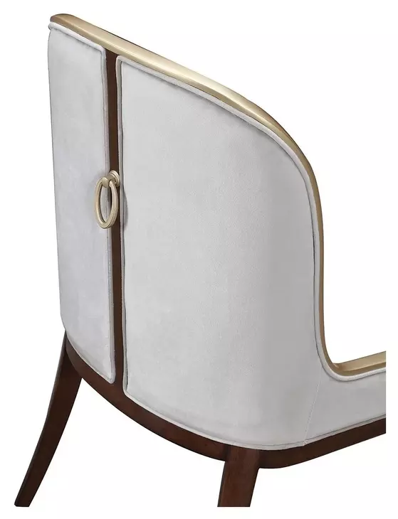 Houston Walnut and Porcini Dining Side Chair Set of 2
