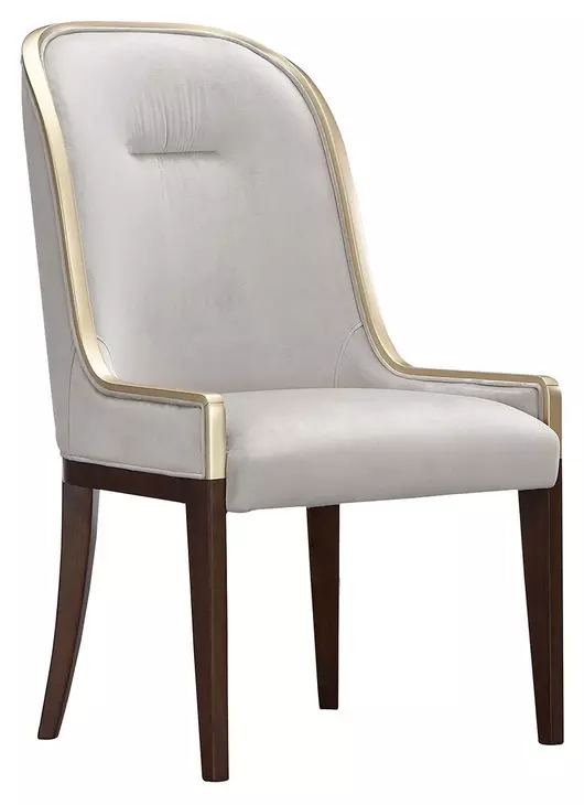 Houston Walnut and Porcini Dining Side Chair Set of 2