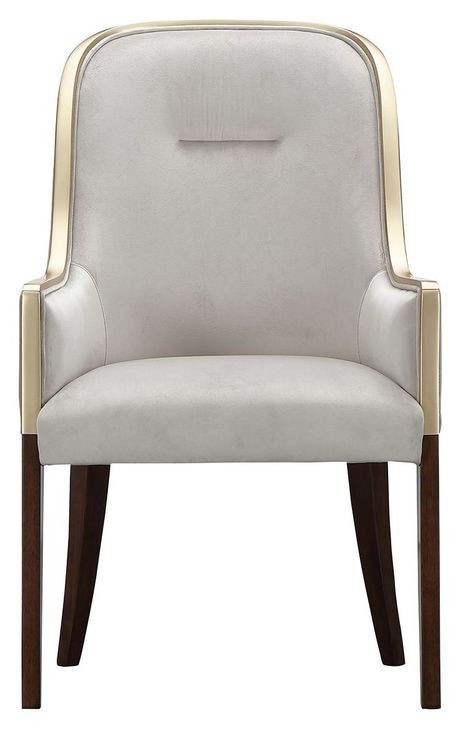 Westhaven Walnut and Porcini Dining Arm Chair