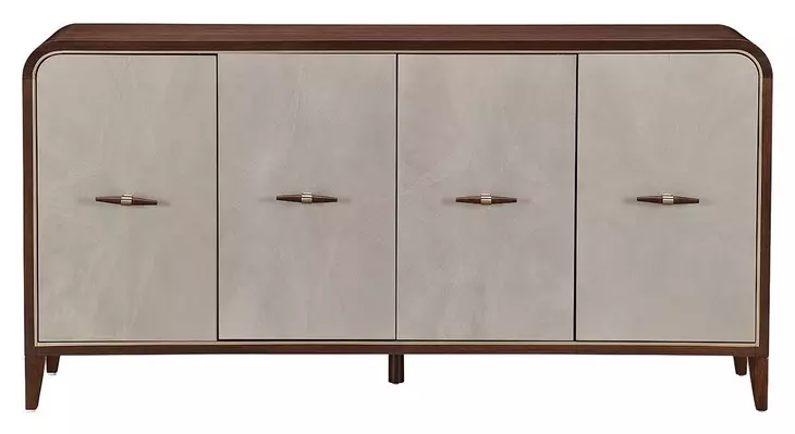 Houston Walnut Sideboard with Adjustable Shelves