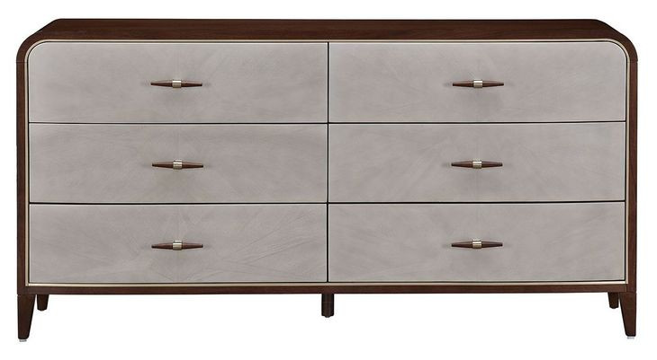 Westhaven Walnut 6 Drawer Dresser