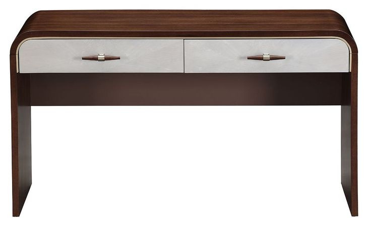 Westhaven Walnut 2 Drawer Vanity Table
