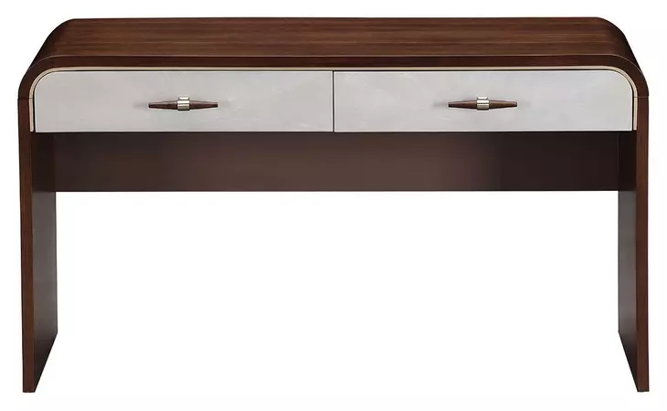 Houston Walnut 2 Drawer Vanity Table