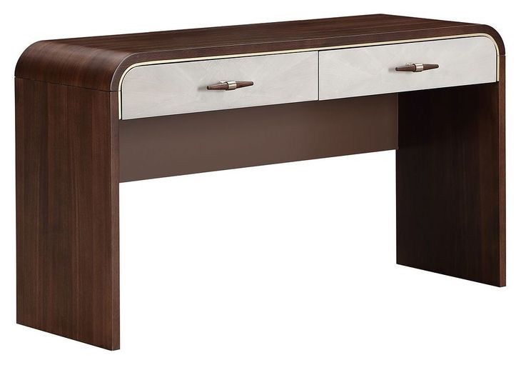 Westhaven Walnut 2 Drawer Vanity Table