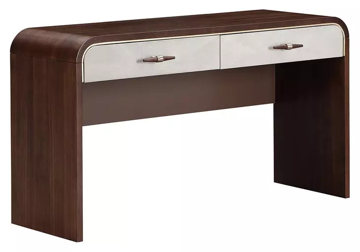Houston Walnut 2 Drawer Vanity Table