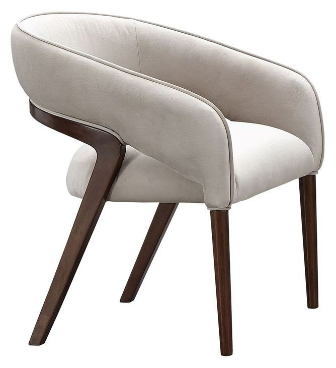 Westhaven Walnut and Porcini Vanity Chair