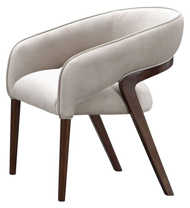 Westhaven Walnut and Porcini Vanity Chair