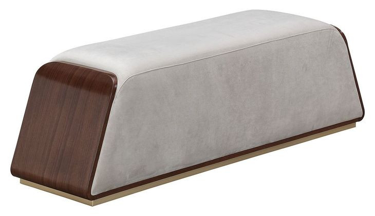 Westhaven Porcini and Walnut 59" Accent Bench