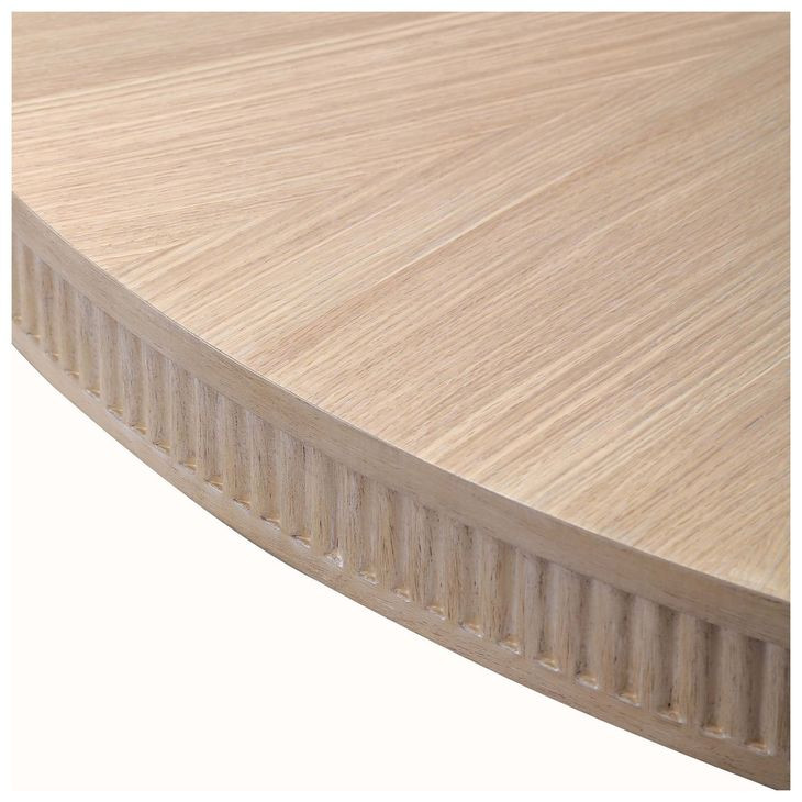 West Kensington Sea Salt Caramel 60" Round Dining Table