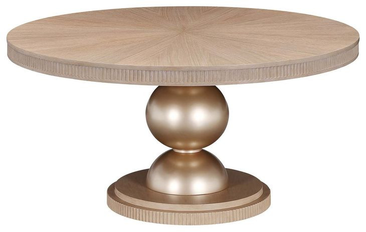 West Kensington Sea Salt Caramel Round Dining Room Set