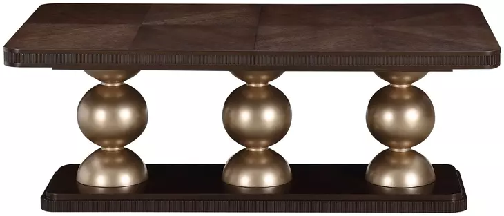 West Kensington Medium Espresso Extendable Rectangular Dining Room Set