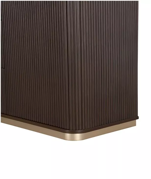 West Kensington Medium Espresso 2 Door Sideboard with LED