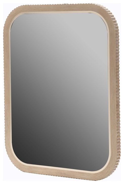 West Kensington Sea Salt Caramel Rectangular Vanity Mirror