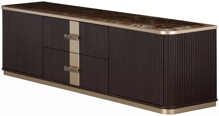 West Kensington Medium Espresso 80" TV Stand