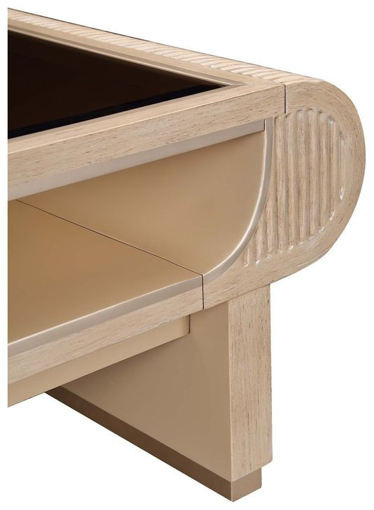 West Kensington Sea Salt Caramel Rectangular Cocktail Table