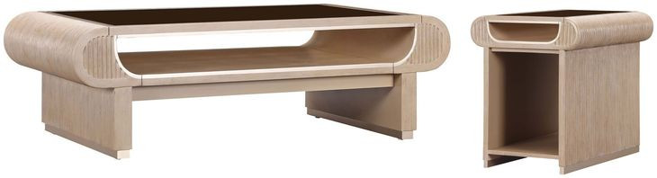 West Kensington Sea Salt Caramel Occasional Table Set