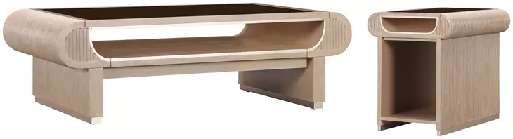 West Kensington Sea Salt Caramel Occasional Table Set