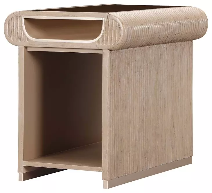 West Kensington Sea Salt Caramel Rectangular End Table