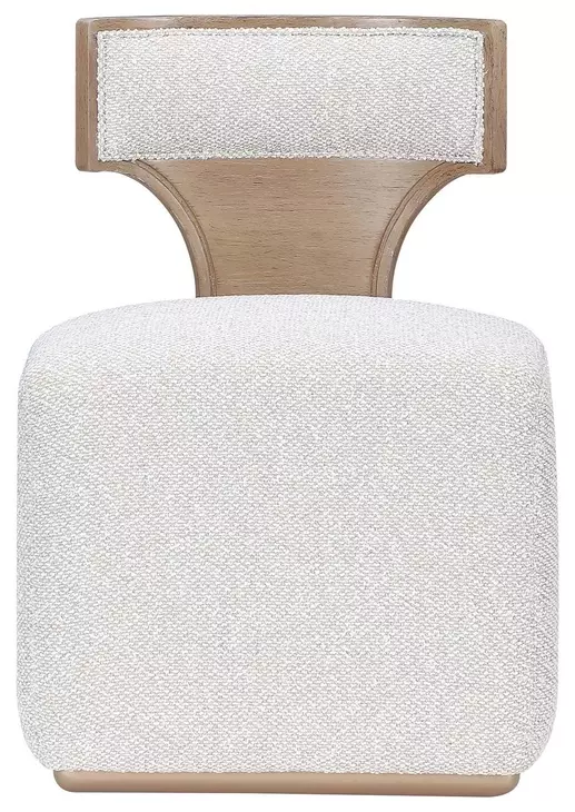 West Kensington Buff and Sea Salt Caramel Upholstered Vanity Chair