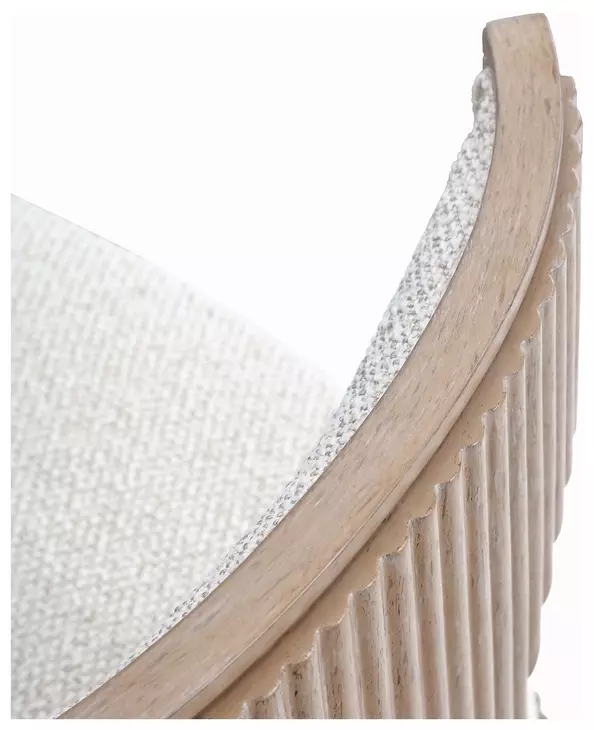 West Kensington Buff and Sea Salt Caramel Upholstered Vanity Chair