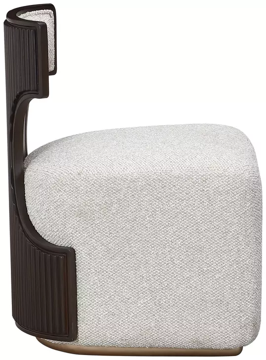 West Kensington Buff and Medium Espresso Upholstered Platform Bedroom Set