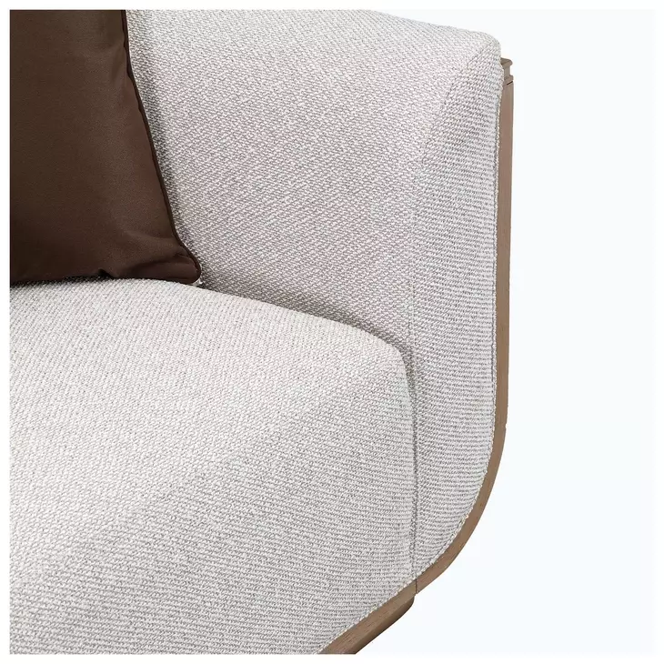 West Kensington Buff and Sea Salt Caramel 101" Sofa