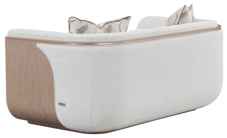 West Kensington Buff and Sea Salt Caramel 69" Loveseat