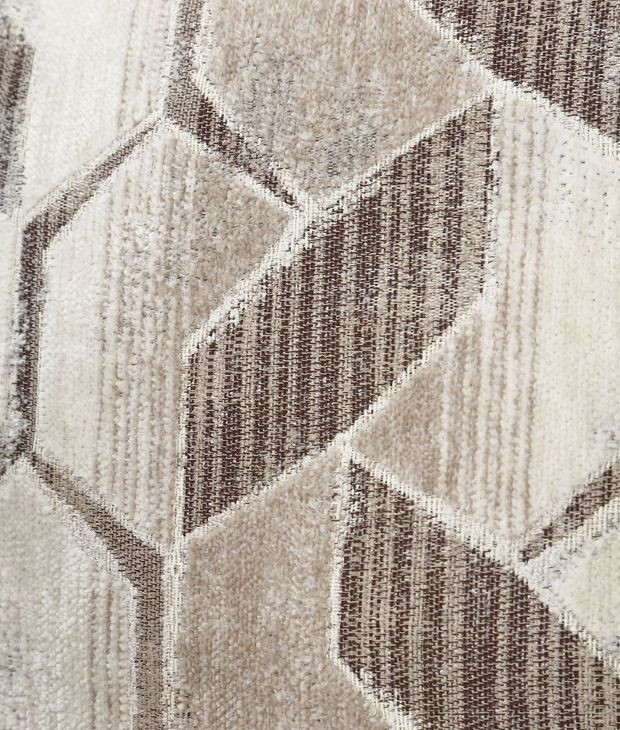 West Kensington Buff and Medium Espresso Upholstered Accent Chair