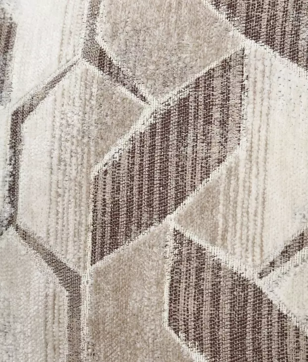 West Kensington Buff and Medium Espresso Upholstered Accent Chair