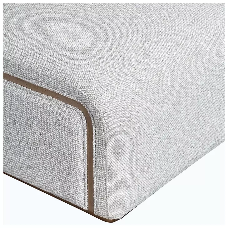 West Kensington Buff and Sea Salt Caramel 30" Chaise