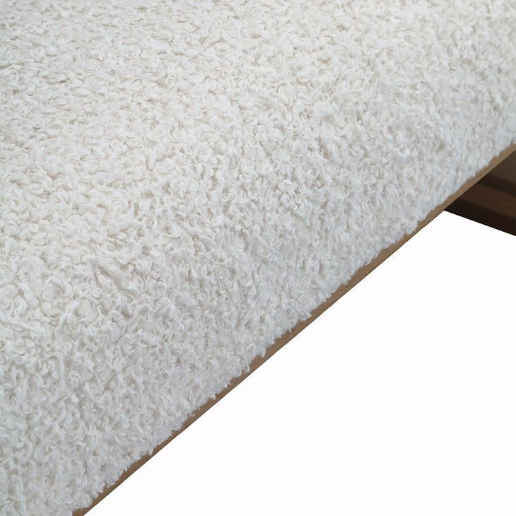 Westminster Row Cream Puff and Sea Salt Caramel Bed Bench