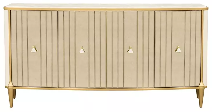 Scotts Square Light Champagne 4 Door Sideboard