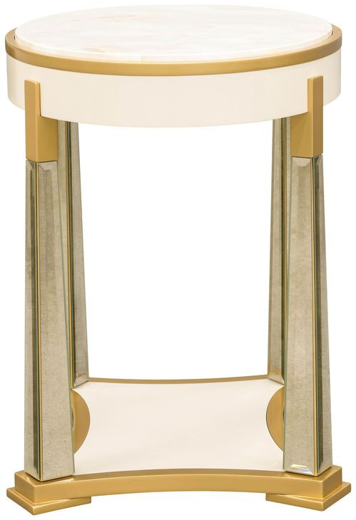 Regent Square Light Champagne Occasional Table Set