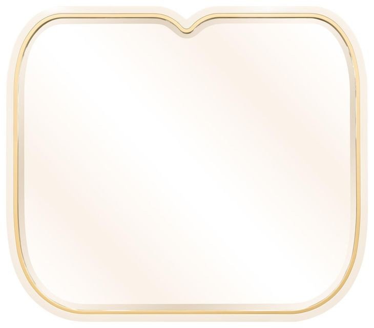 Scotts Square Light Champagne Rectangular Wall Mirror