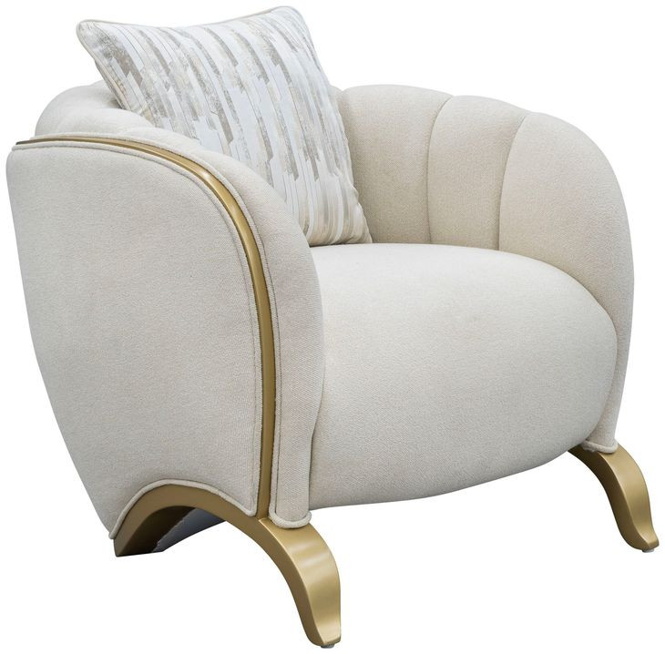 Scotts Square Cornsilk Upholstered Matching Chair