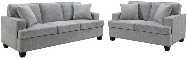 Baldwin Dalton Graphite Living Room Set