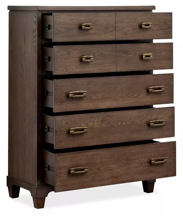 Canehurst Spiced Rum Panel Bedroom Set