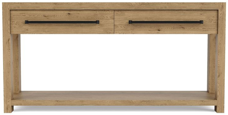 Davie Pale Oak Rectangular Sofa Table