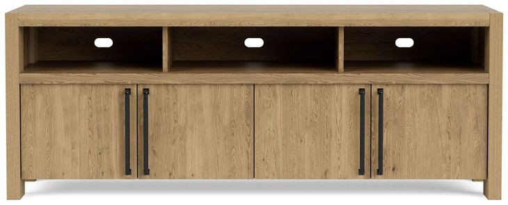 Davie Pale Oak 74" TV Stand