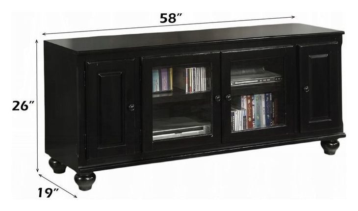 Ferla Black 58" TV Stand