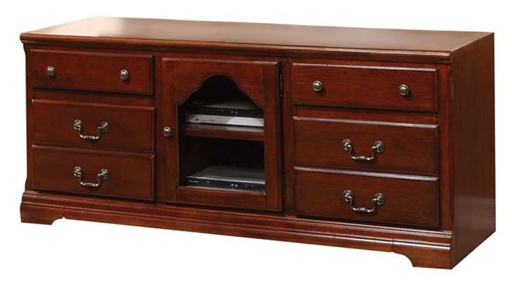 Hercules Cherry Entertainment Center with Light Function