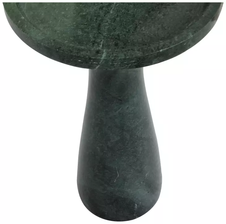Baird Emerald Marble Round Accent Table