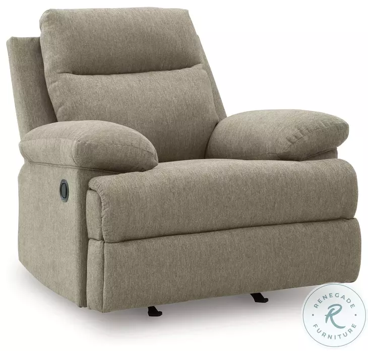 Yarrow Lane Mocha Recliner
