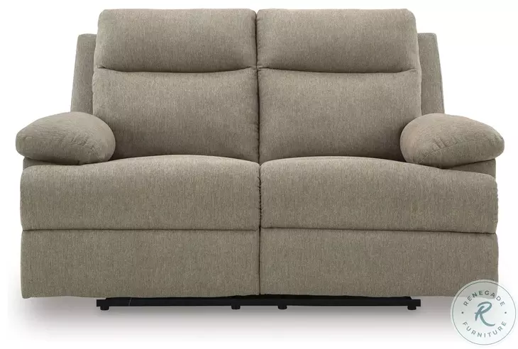 Tarrant Mocha Reclining Loveseat