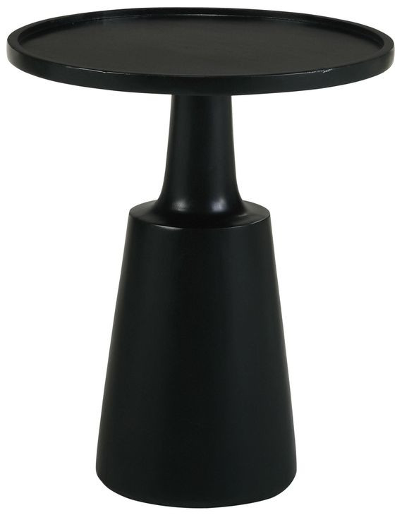 Ixia Black Stain Accent Table