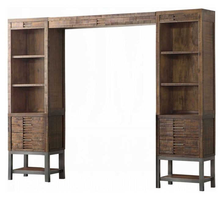 Andria Reclaimed Oak 97" Entertainment Center